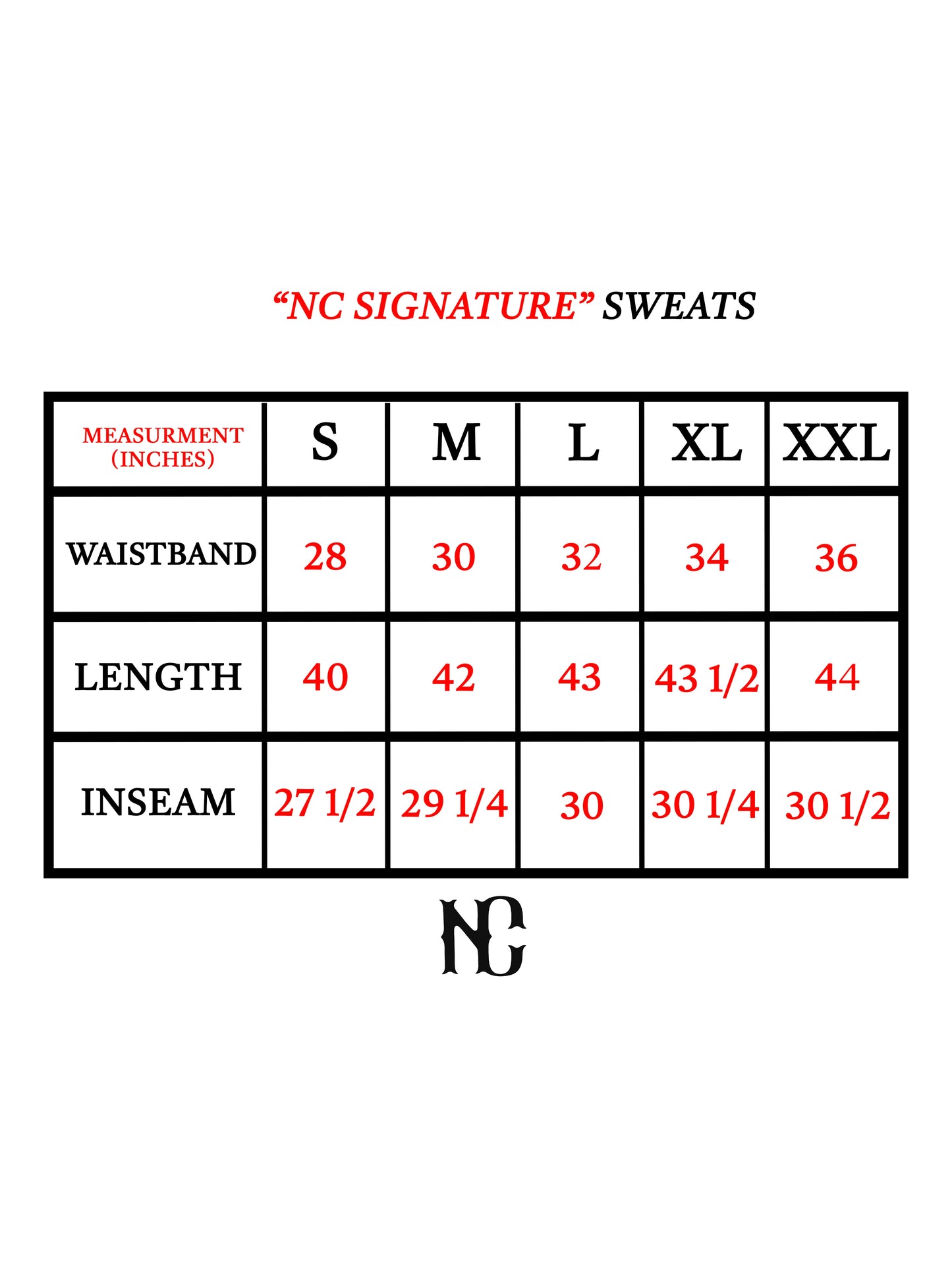 Signature Track Sweats