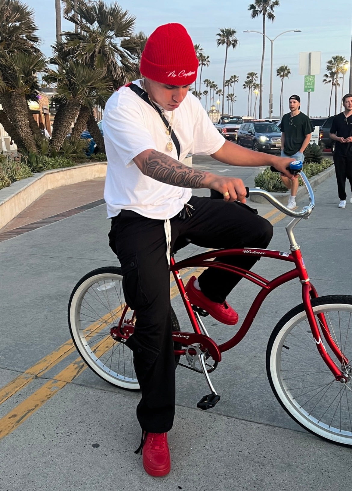 NoCap Signature Beanie RED