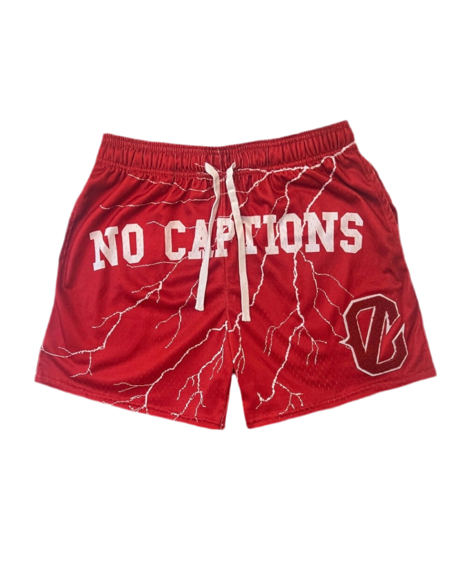 Red Lightning Shorts