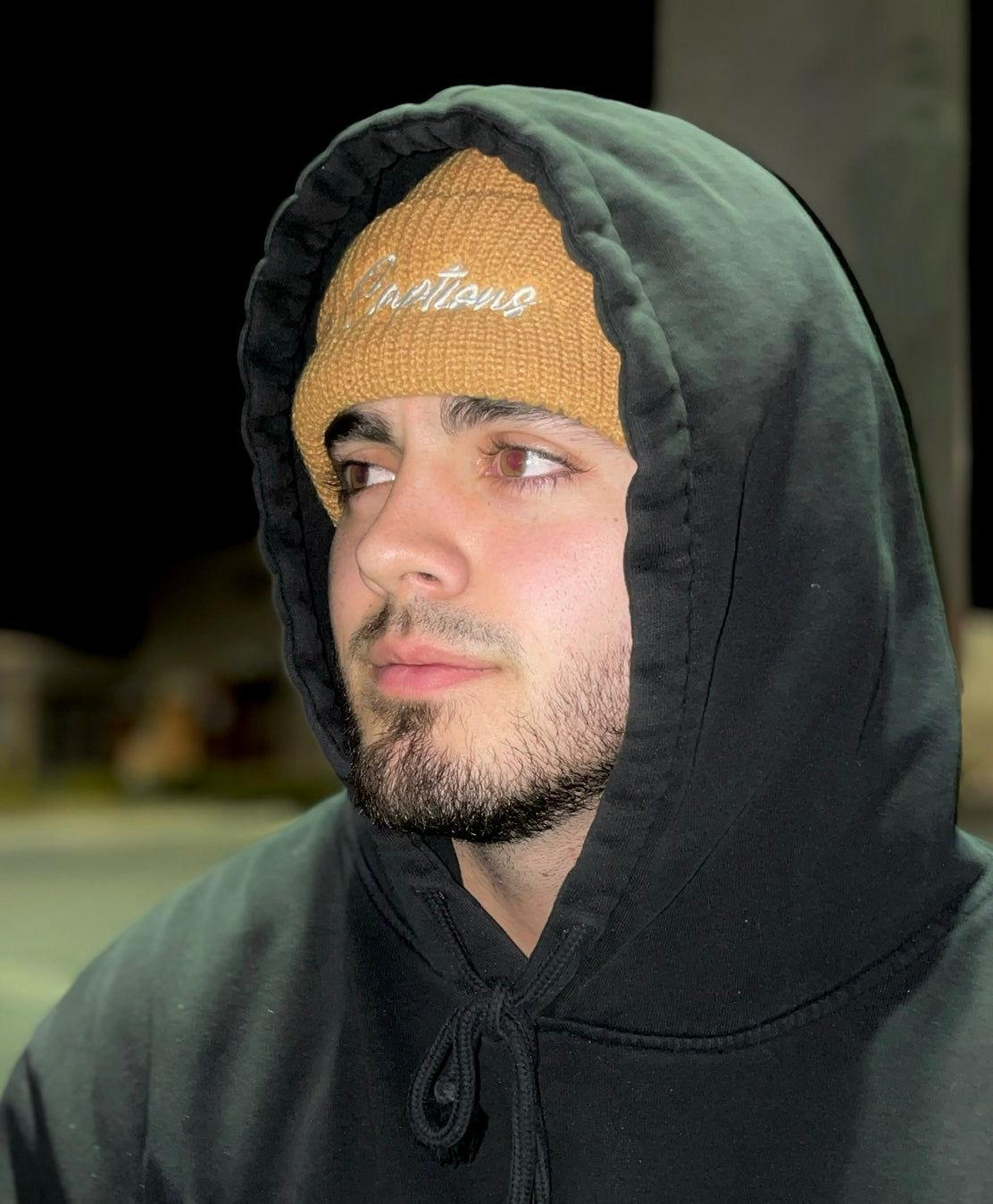 NoCap Signature Beanie BROWN