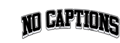 No Captions Clothing